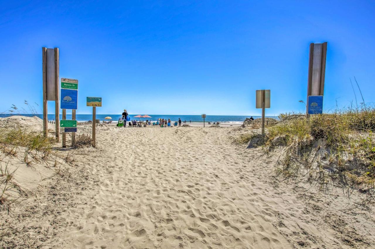 Myrtle Beach Condo With Balcony Walk To Beach! Exterior photo