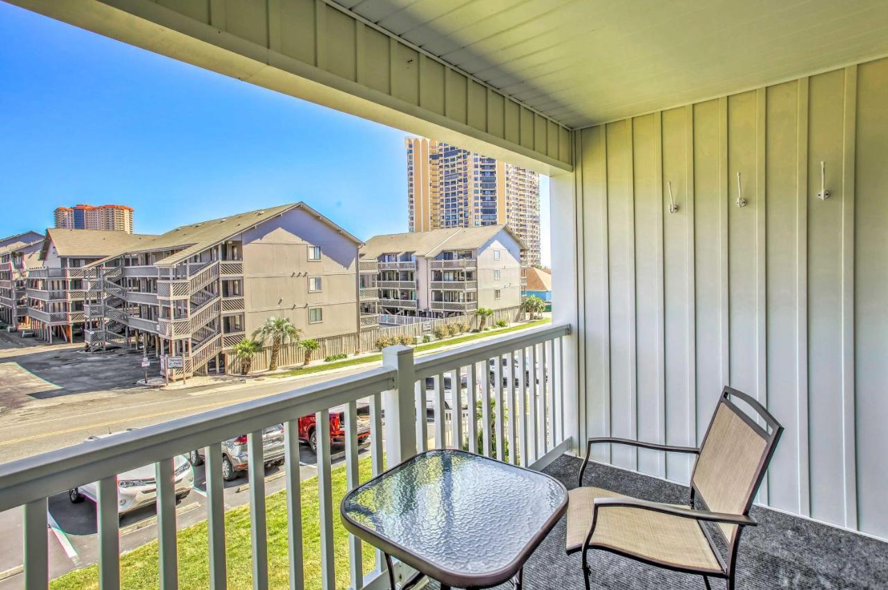 Myrtle Beach Condo With Balcony Walk To Beach! Exterior photo